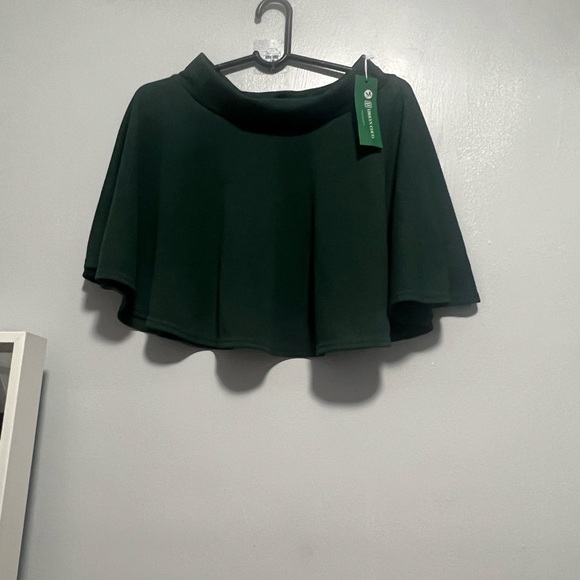 Elegant Green Midi Skirt - Picture 1 of 6
